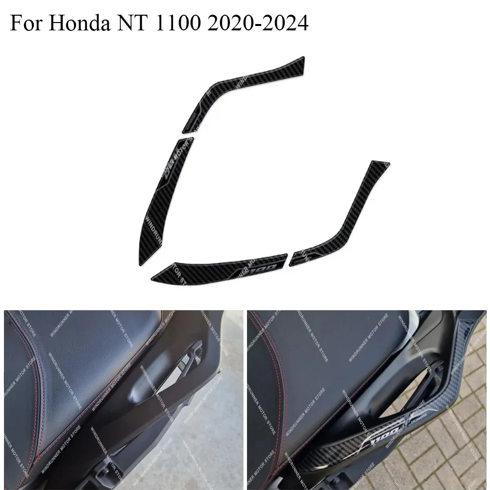 

For Honda Nt1100 2020-2024 Waterproof Protective Decal Motorcycle Handles Guards Stickers 3D Epoxy Resin Sticker