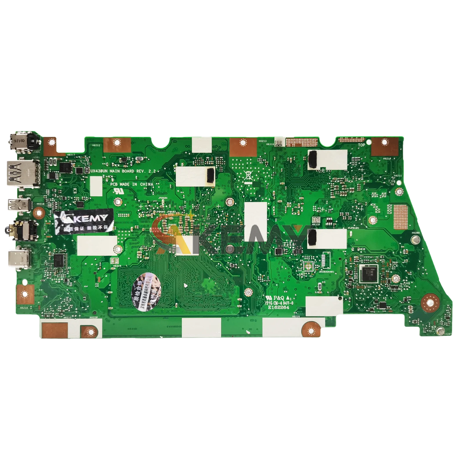 UX430UN Laptop Motherboard For ASUS ZenBook UX430UN UX430U U4100U UX430UQ Notebook Mainboard With I3 I5 I7 CPU 100% tests OK stk