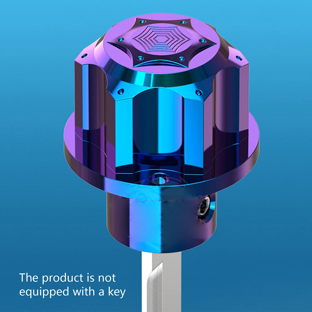 

Useful New High Quality Hot Sales Key Head Motorcycle Accessories Aluminum Alloy Burning Titanium CNC Decorative