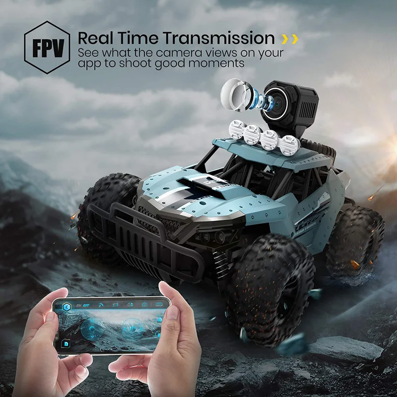 

1: 16 Remote Control 720p High Definition Photography Camera Real Picture Transmission Remote Control Car Toy Festival Gift