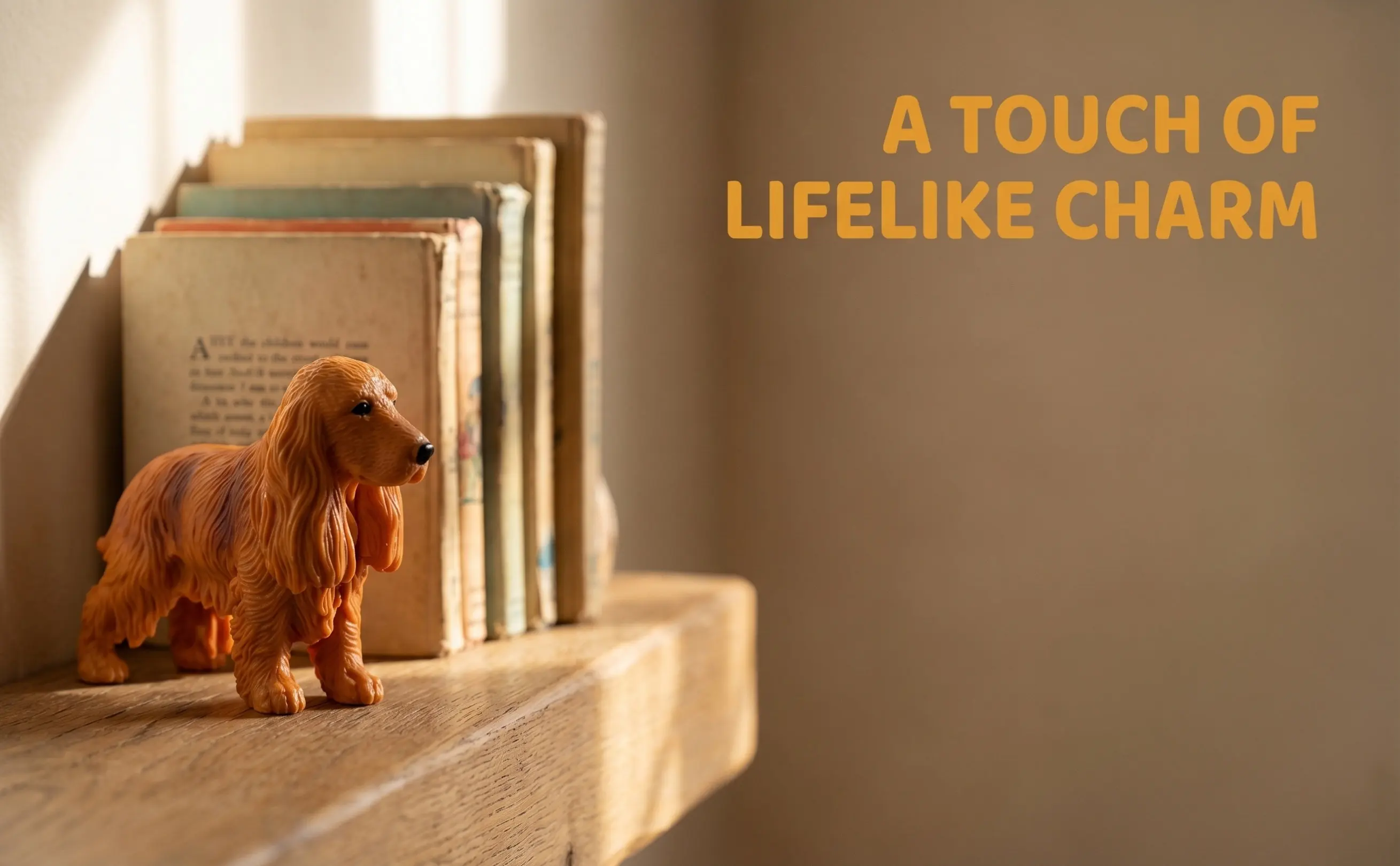 Realistic Simulation Dog Animal Decor Small Puppy Sculpture Artificial Dog Decoration for Desktop Home Office Gift