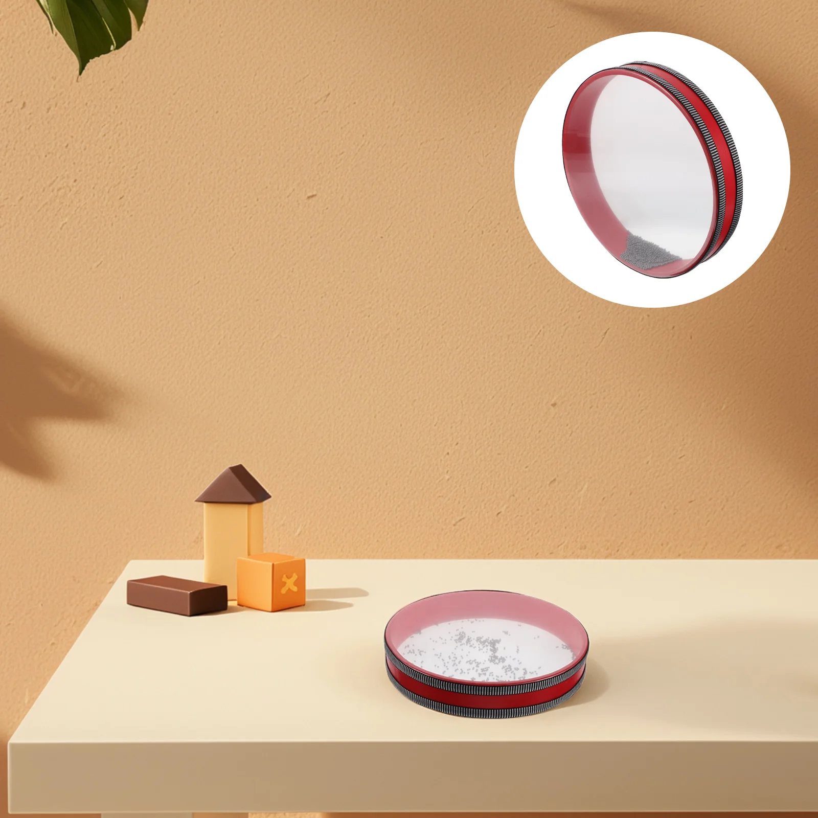 

Orff Surf Drum Wave Bead Music Musical Instrument Wooden Circle Prop