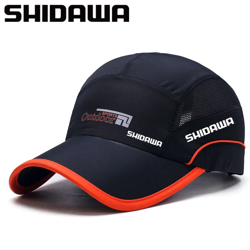 New Summer Men\'s Breathable Fishing Sun Hat Baseball Cap Outdoor Sports Hiking Camping Adjustable Sunscreen Sunshade Fishing Hat