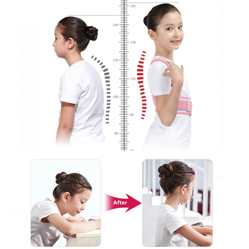 Children  Back Posture Corrector Orthopedic Corset Shoulder Lumbar Wasit Support Correction For Kids Teens Straighten Upper Belt