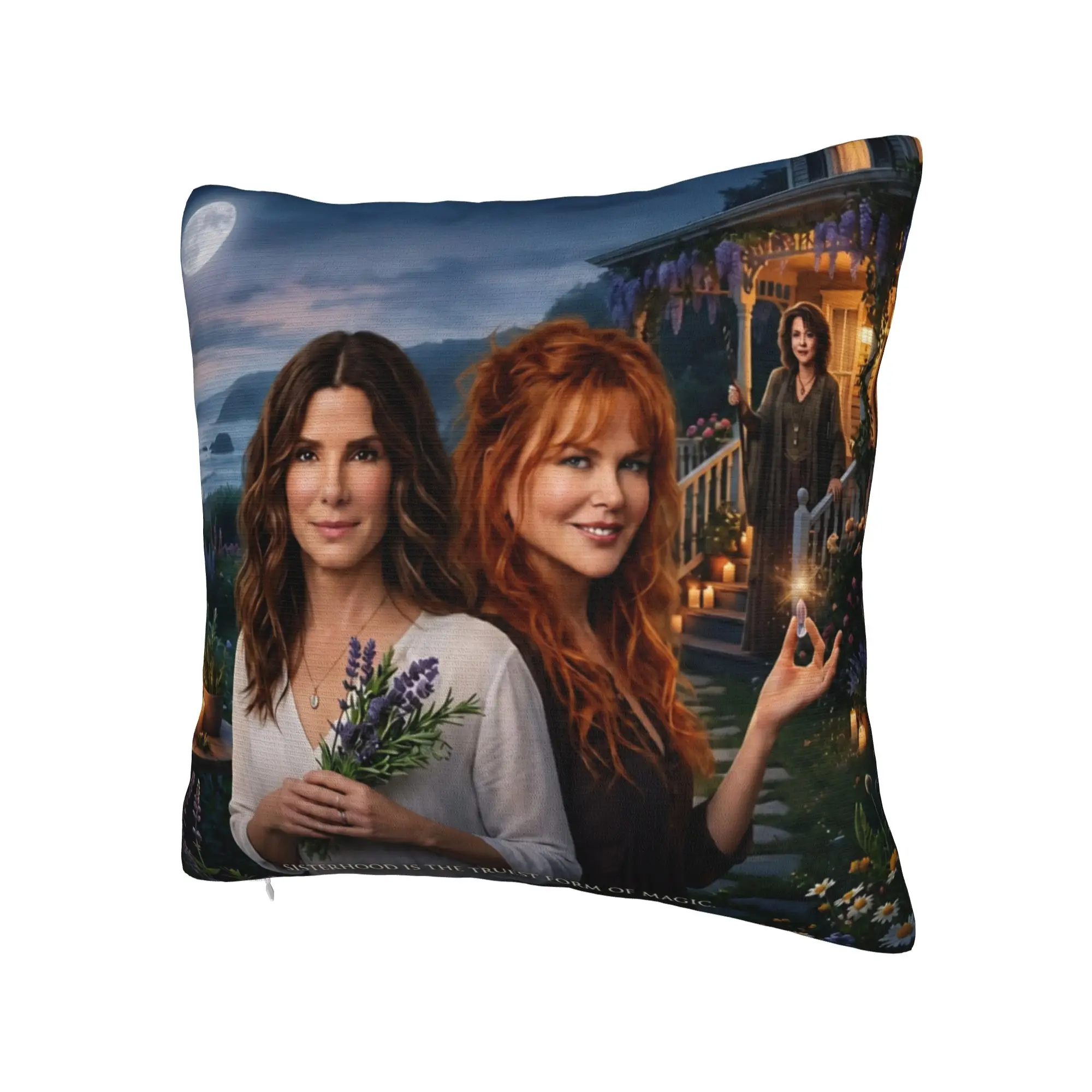 Practical Magic 2 Movie 2026 Pillow Covers Accessories Printed Cushion Cover Decorative  Throw Pillow Case Cover Home Multi-Size