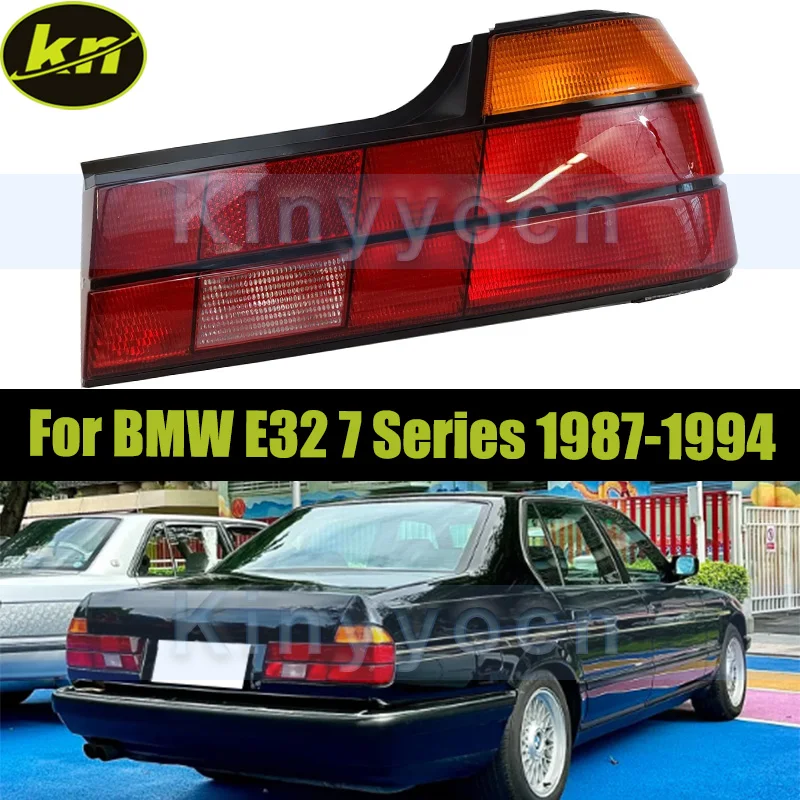 

Задний бампер автомобиля, задний фонарь для BMW E32 серии 730i 735i 740i 750i 1987-1994, задний фонарь, стоп-сигнал заднего хода