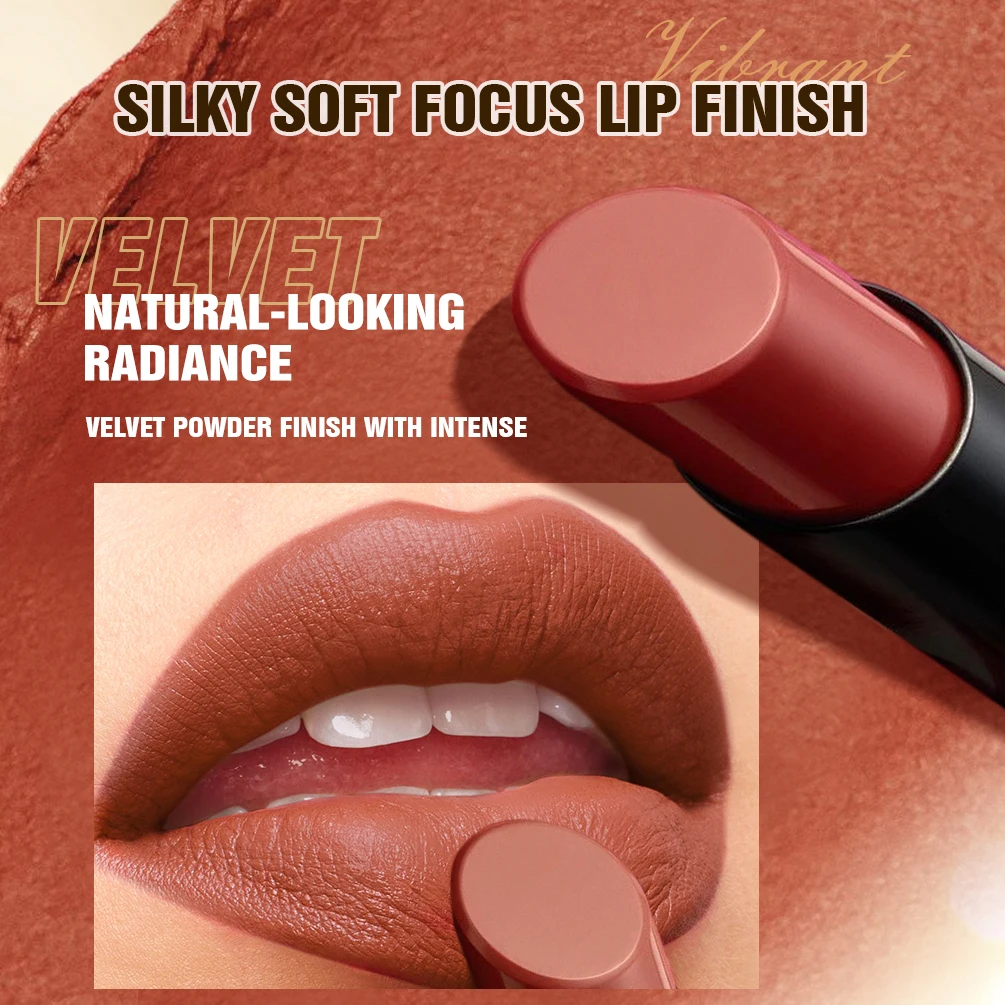 QIBEST Matte Lipstick Sets Lon - Matte Velvet Lip Tint Long Lasting 评论和价格