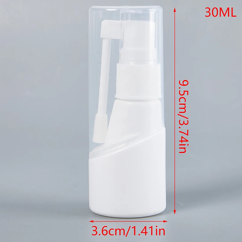 30ml Empty Plastic Nasal Bottle Small Rotation Mist Spray Bottles Nose Pharmaceutical Medicine Atomizer