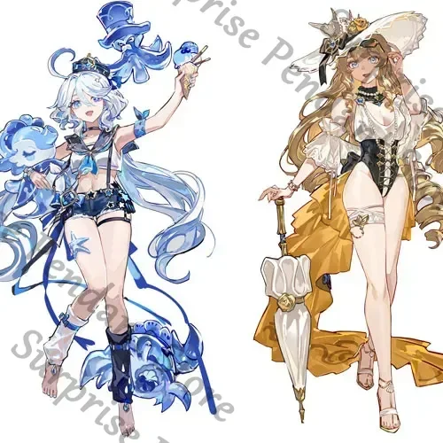 

Genshin Impact Game ambitus Furina/Focalors Navia colleagues acrylic standing sign quadratic element High appearance level