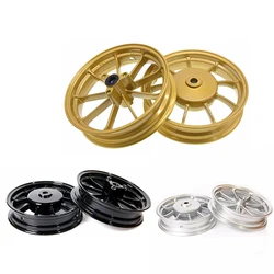For Yamaha 100cc RSZ GY6 JOG FORCE Fuxi Jog90 Jog50 Scooters Modify 10-inch Aluminum Wheel Front Rear Rim Drum Disc Brake Wheel