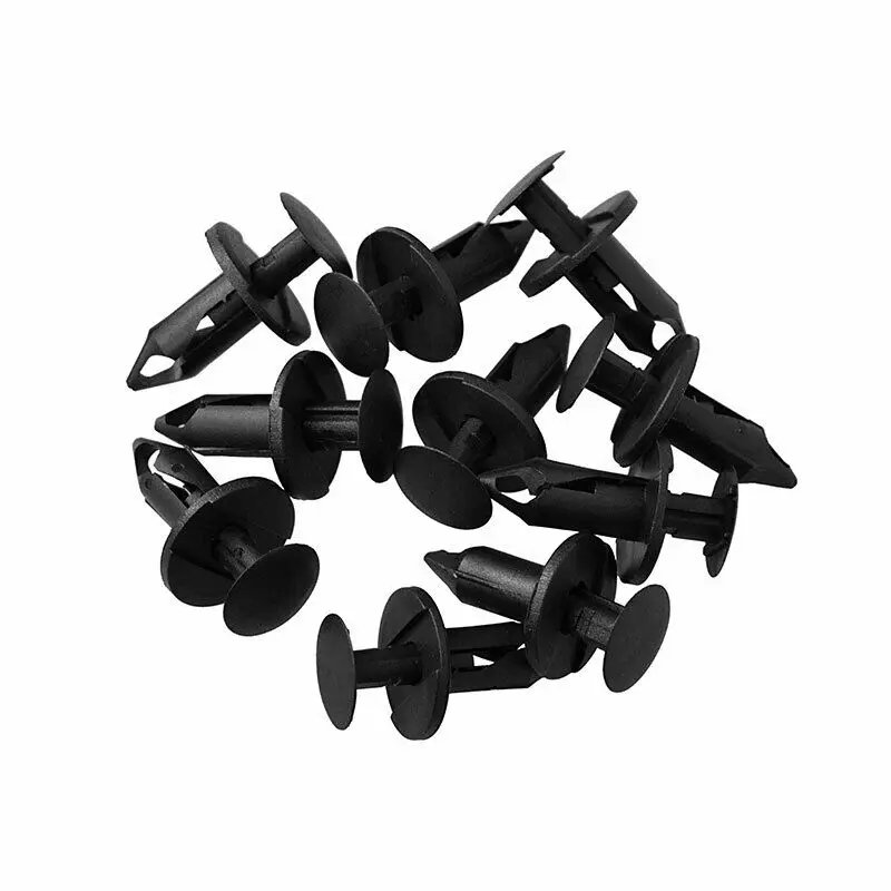 100Pcs Black Longer Long Panel Clips For Vw Transporter T4 T5 T6 Trim Van Carpet Camper Interior Accessories Auto Fastener Clip