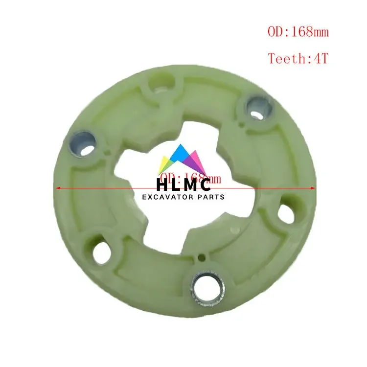 Excavator Engineering Machinery Accessories Coupling Flange Connector Outer Diameter 168*4T