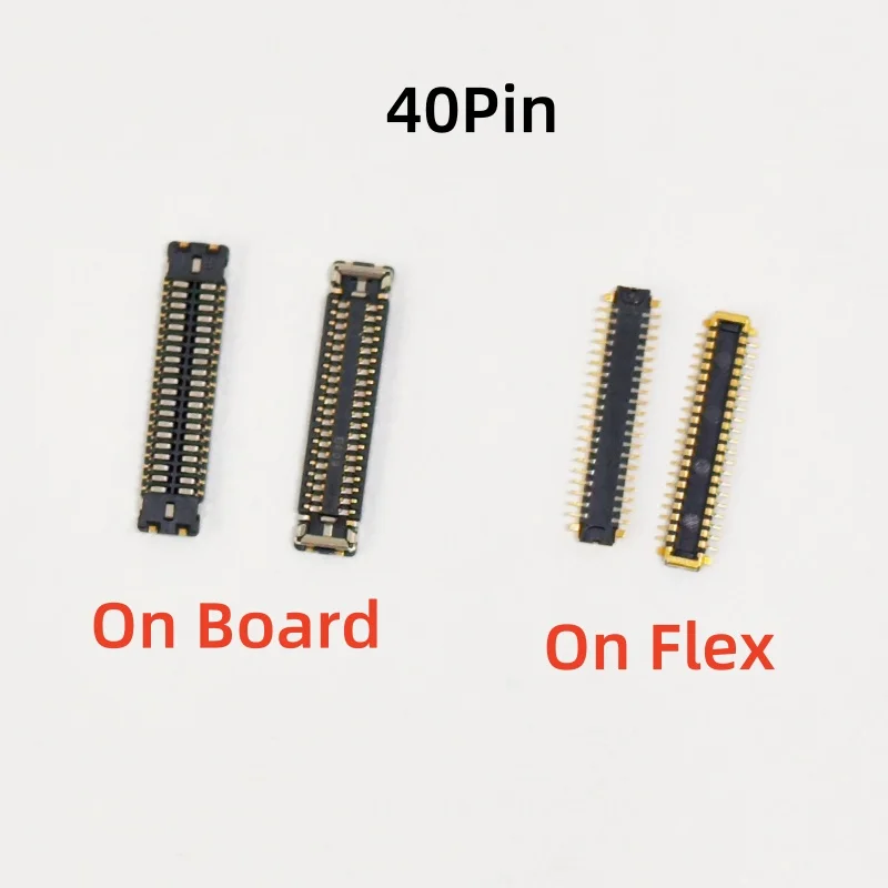 5-10PCS For Samsung Galaxy A04 A045 A05 A055 LCD Display Screen FPC Connector Port On Mainboard / Flex Cable 40pin