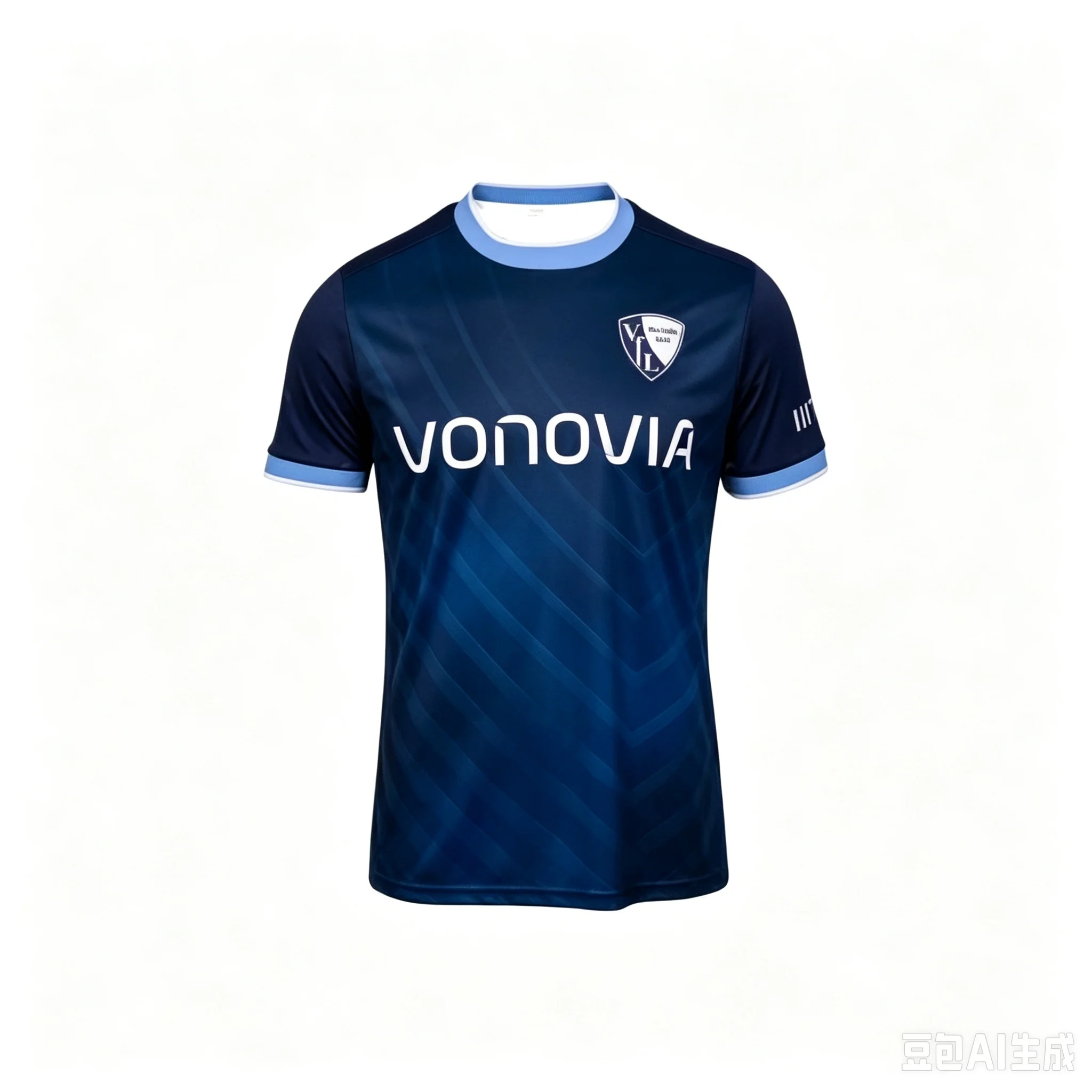 Family Matching 26-27 Deutschland Herren Atmungsaktives Fußballtrikot Heimspiel Sport V-VfL Bochum Schnelltrocknendes Oberteil – Detail 6