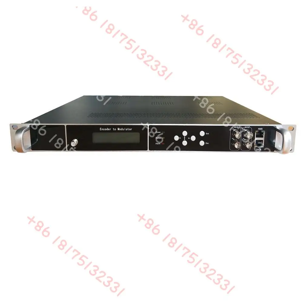 

Digital TV R F Modulator 16HD to 4 Carrier DVB-C DVB-T ISDBT ATSC HD Encoder Modulator