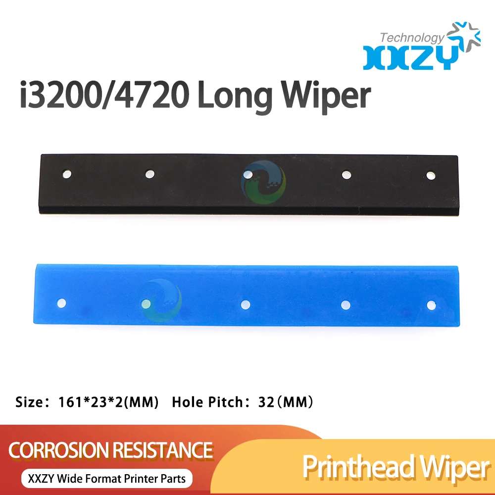 2PCs Eco-solvent Printer Printhead Soft Wiper 16CM For Epson i3200 4720 XP600 Head Blade 16CM Long Scraper