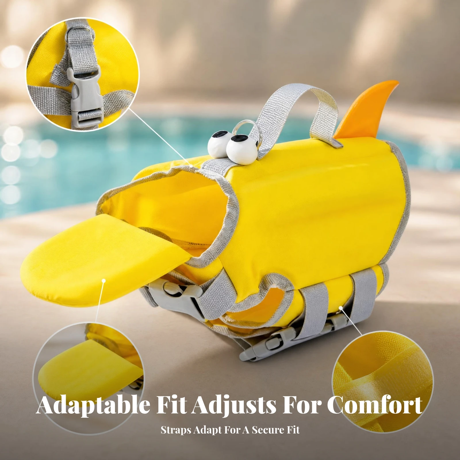 Chaleco salvavidas para perros, traje de baño flotante para mascotas, chaleco de seguridad para natación de cachorros, abrigo de flotabilidad acuática para perros pequeños y medianos