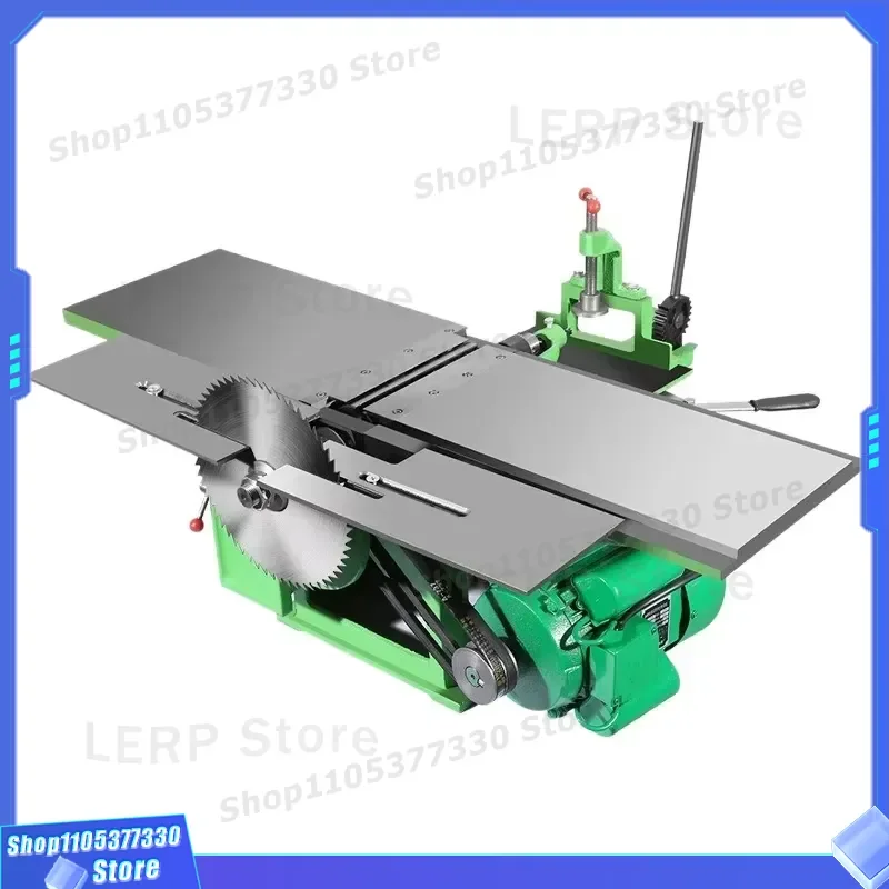 200mm 2.2KW Three in One Woodworking Machine Combination Planer Table Saw Thick Wood Cutter for Furniture Workshop