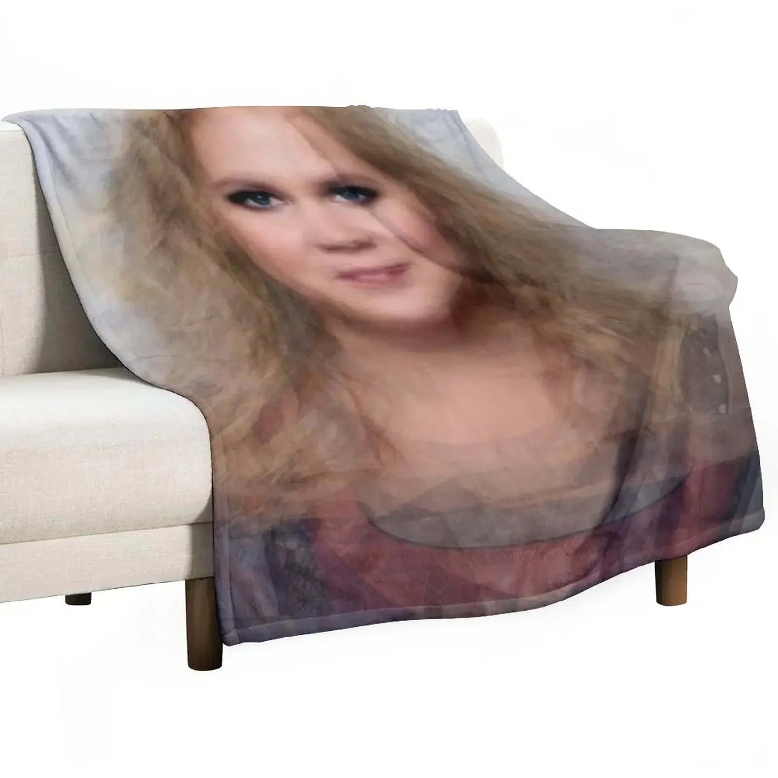 

Amy Schumer Portrait Throw Blanket Tourist Soft For Baby Blankets