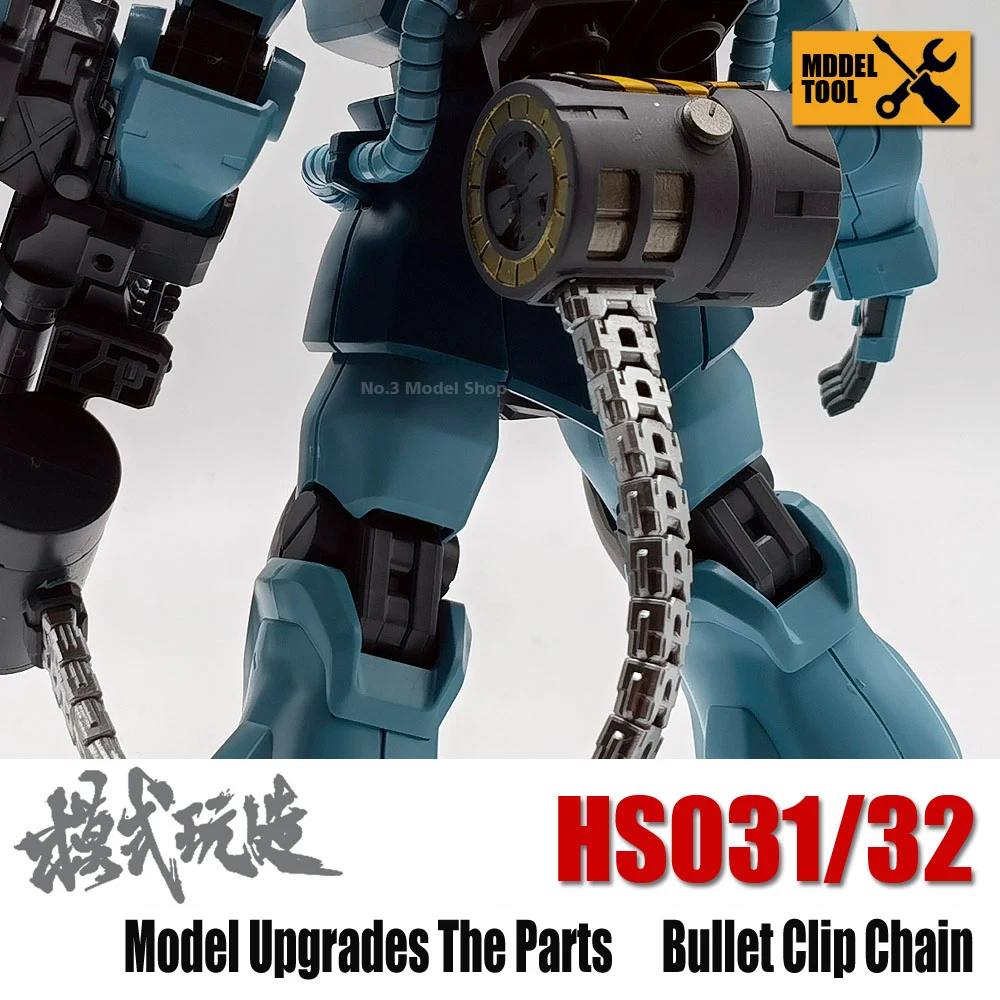 Mecha Science-fiction Model Details Modification Parts Universal Bullet Clip Chain HS031/HS032