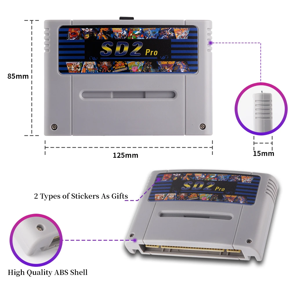 SD2 Game SNES Rev. Z Version FXPAK Pro 5000 in 1 For SNES 16 Bit Video Game Console with 16G Card FOR Cyclone IV Chip