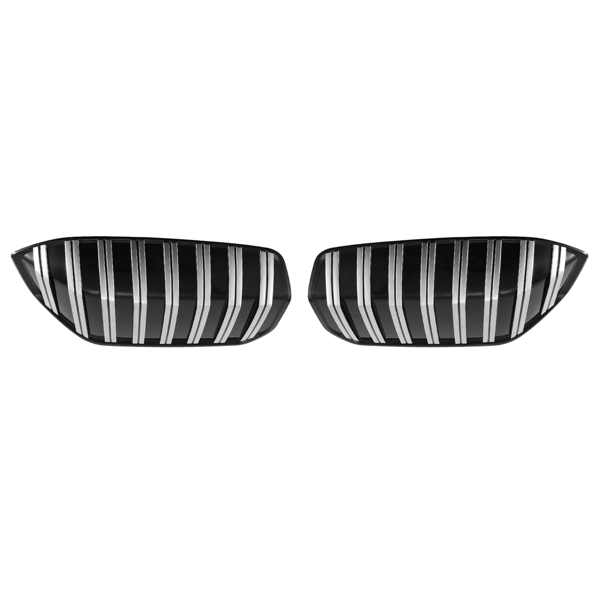 2Pcs Car Racing Grilles Front Kidney Grille Cover for BMW I3 3SERIES