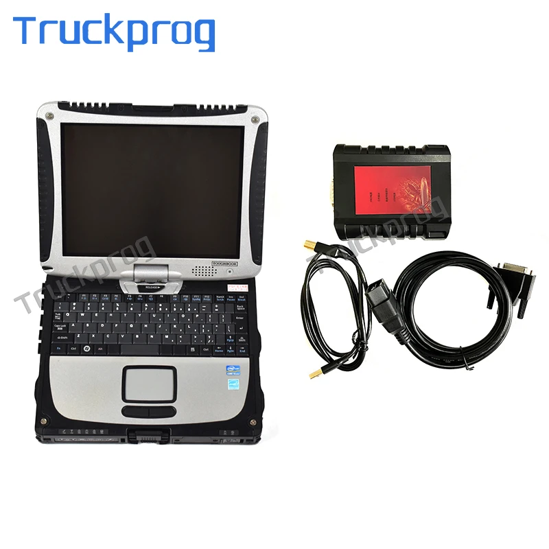 

For Sinotruk EOL OBD Diagnostic Kit Heavy Duty Truck Auto Scanner+CF31 laptop DENSO Common Rail Engine