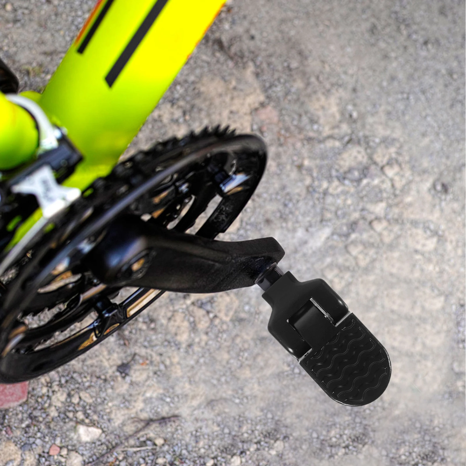 

Foldable Footrest Aluminum Alloy Rear Seat Pedal For Bike Mountain Bicycle Kids Cycling Durable Foot Rest Accessory