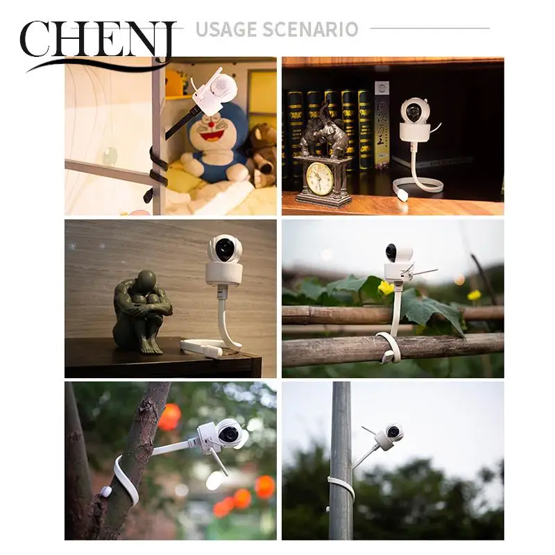 Camera Punch-free Bracket Multi-function Crib Winding Stand For Baby Monitor Mount On Bed Cradle Adjustable