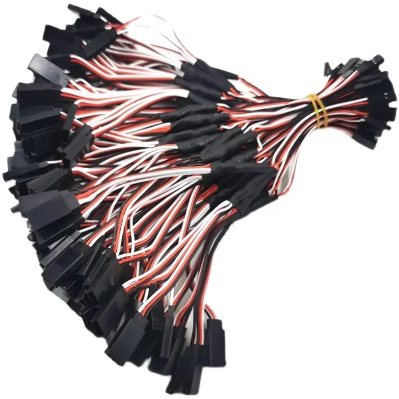 سيرفو تمديد كابل 200 مللي متر Futaba 3 دبوس JR التوصيل الخائن ذكر إلى أنثى ل RC سيارة الطائرات 2/1 مقطورة 3/1 مقطورة 4 Y-خطوط #6