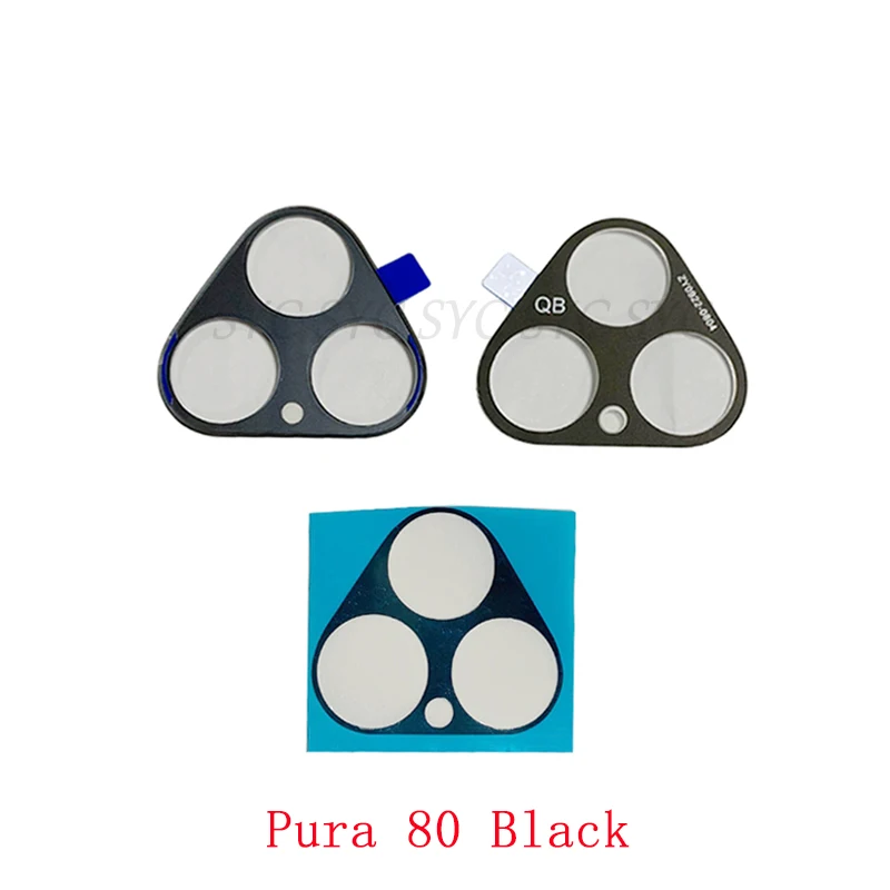 Rear Camera Lens Glass For Huawei Pura 80 Pro Plus P80 Back Camera Glass Lens Pura 80 Ultra Repair Parts
