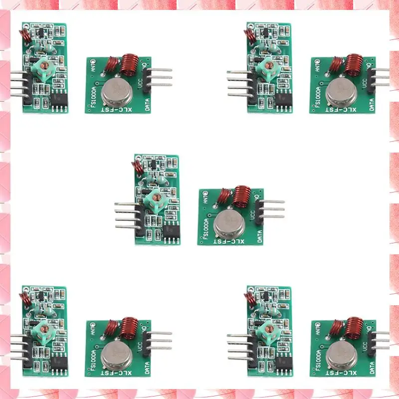 JAJA 315MHZ Ultra Modulo Modulo Trasmettitore Wireless Antifurto Trasmettitore Ricevitore Modulo di Frequenza Portatile Facile Installazione
