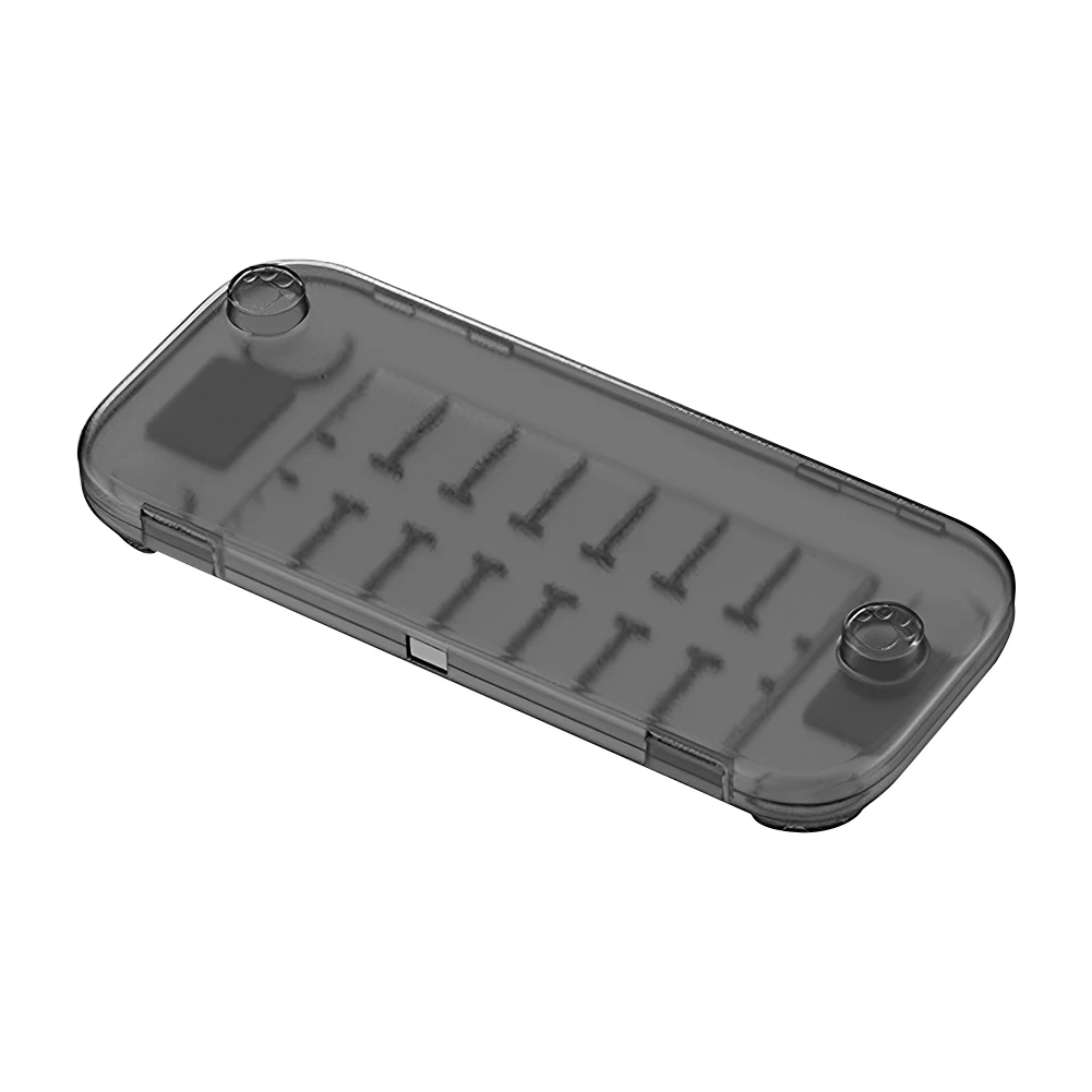 Carcasa de almacenamiento transparente para Nintendo Switch 2, carcasa protectora transparente antiarañazos para consola de juegos/controlador de juegos Switch 2