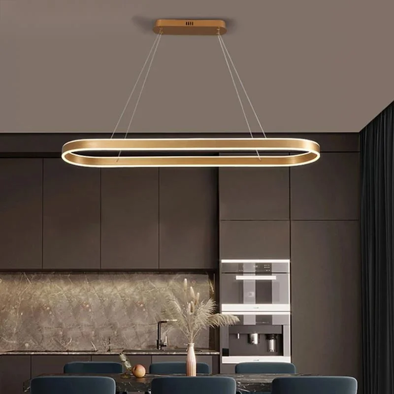 Semplici lampade a sospensione per ristorante a LED Nordic Modern Hotel Kitchen Restaurant lampadari a sospensione Home Indoor Decor Lighting Lamps