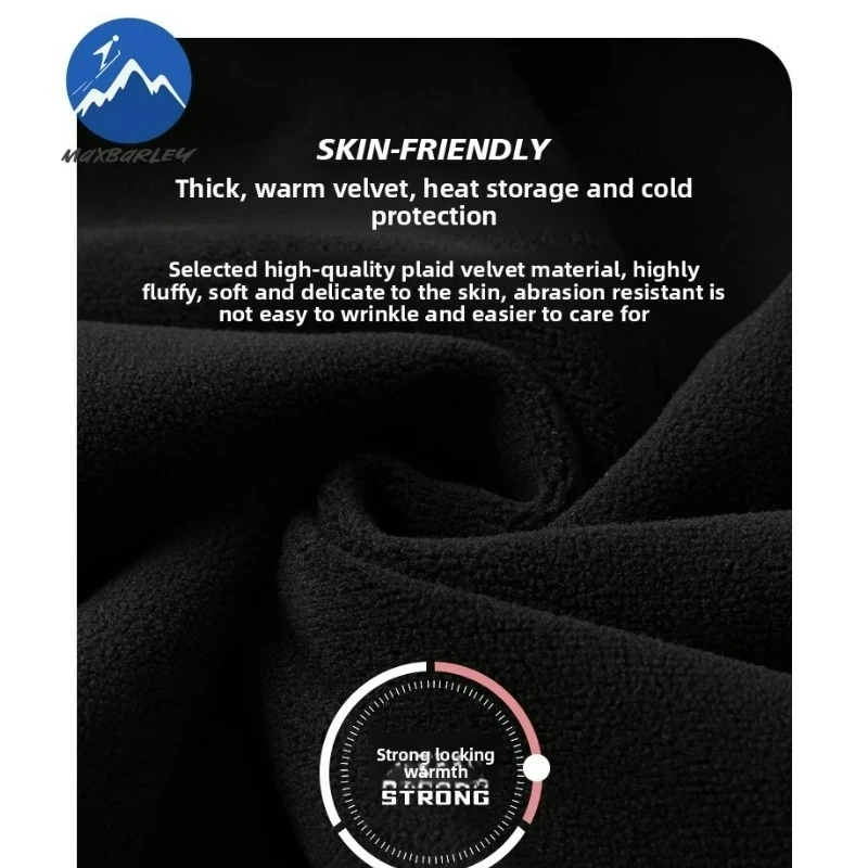 Maxbarley Trendy Softshell Vest Men Winter Fishing Fleece Cold Proof Sleeveless Vest Windproof Gorpcore Lightweight Waistcoat