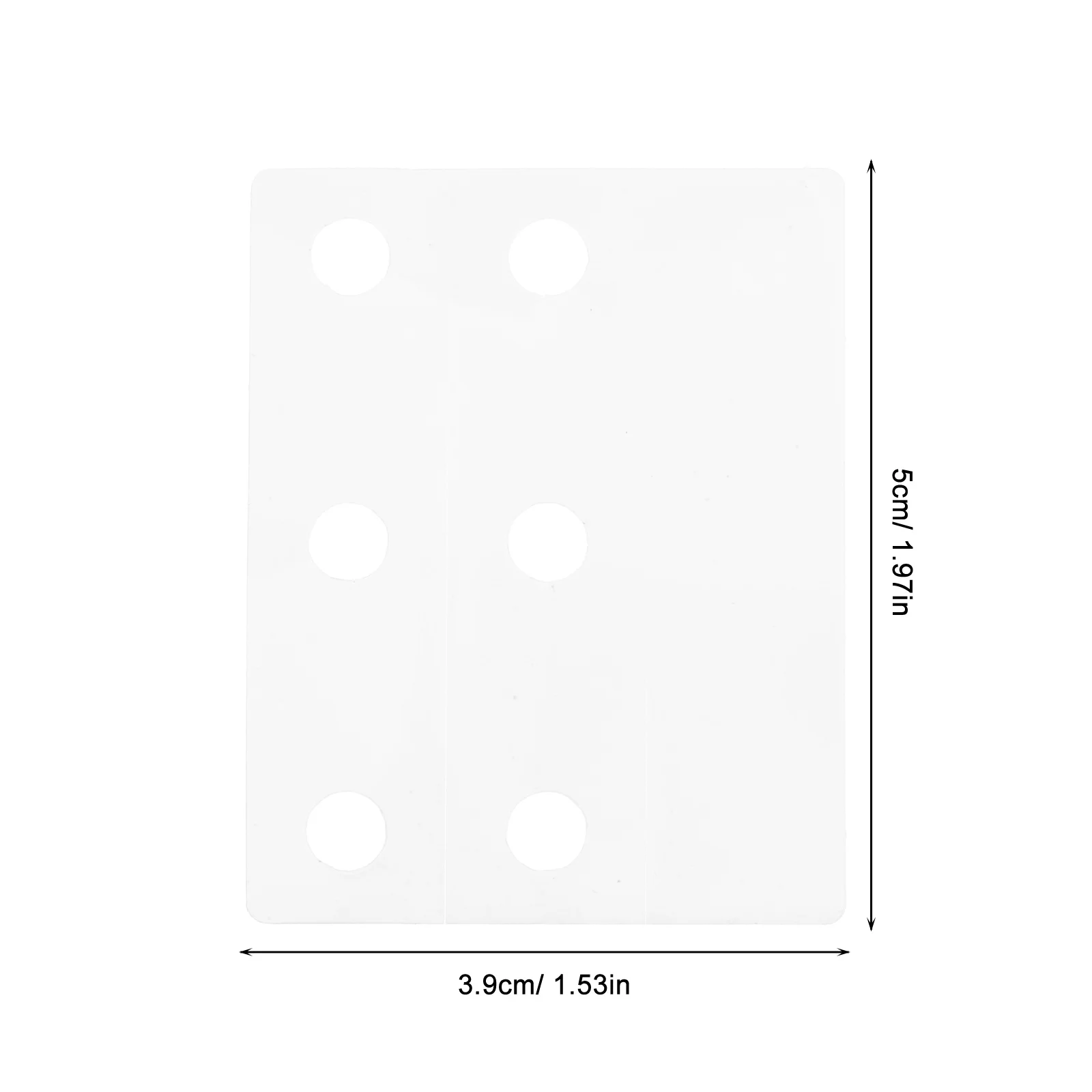 50 Buah Label Penguat Lubang untuk Binder Cincin Stiker Putih Berperekat Hewan Peliharaan yang Dapat Digunakan Kembali untuk Belajar di Rumah Kantor Sekolah