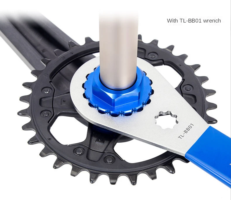 12-speed direct mounting disc removal tool M7100/M8100/M9100 XT crankset mounting sleeve BB01 disassembly wrench