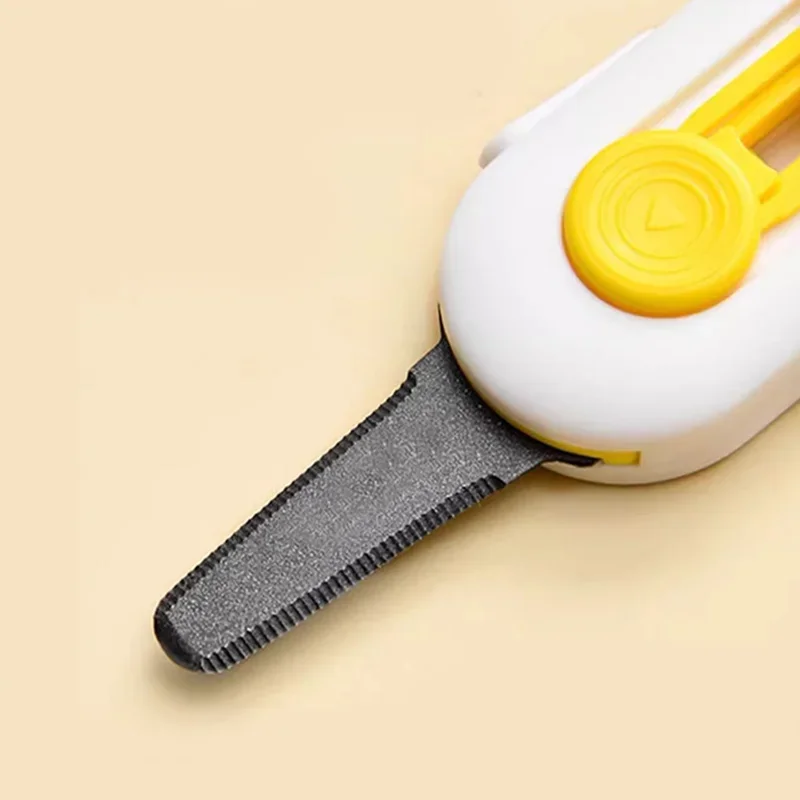 Box Cutter Mini Magnetic Box Cutter Box Cutter Safety Lock For Opening Packages Cartons Box Opener Razor Perfect For Home Use view 5