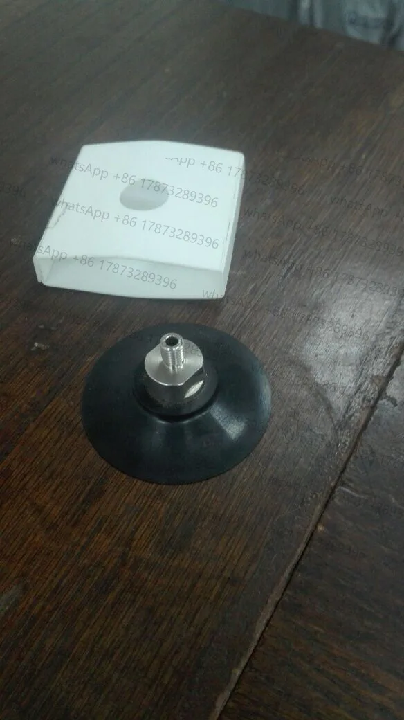 Rubber vacuum chuck 50mmm, M6 external thread  NBR Wear-resisting