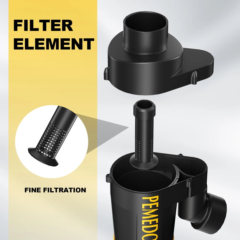 Stofcycloon Collector Accessoires Stofzuigers Onderdelen Afscheider Met 2 Filters Element Voor Houtbewerking Thuis Asreiniging