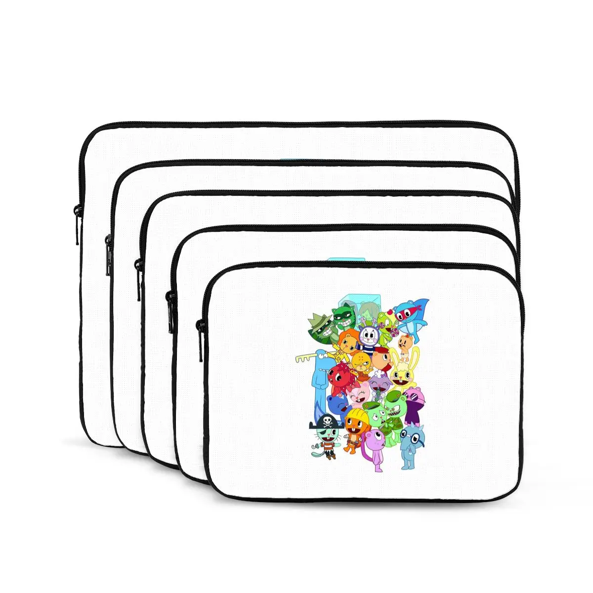 

Happy Tree Friends, все персонажи, сумка для ноутбука, чехол для ноутбука, чехол для ноутбука, противоударный чехол для планшета, сумка