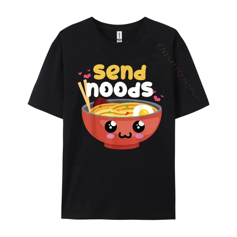 

Ramen Lovers Send Noods Funny Japanese Fitness Tight Men Latest Personalized Tees Summer/Fall Pure Cotton T-Shirt