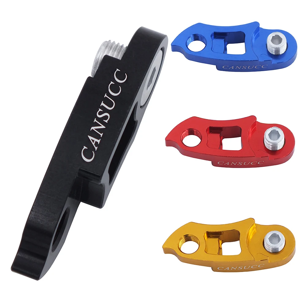 Cansucc شماعات تمديد موسع سبائك الألومنيوم الخلفية Derailleur شماعات تمديد ل 32-56t دولاب الموازنة الدراجات الملحقات