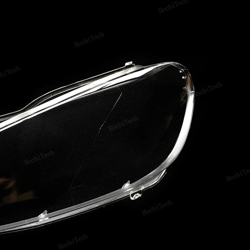 ل Volkswagen VW Golf 6 MK6 GTI R 2010-2014 شفاف عاكس الضوء كشافات قذيفة سيارة الجبهة عدسة المصباح الأمامي يغطي