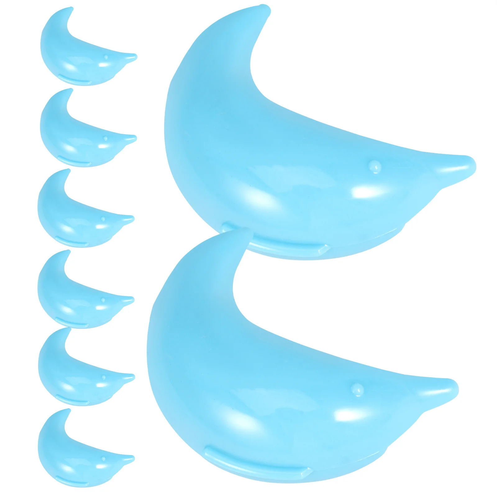 8Pcs Furniture Corner Protectors Cartoon Dolphin Baby Proofing Table Corner Guards Anti-Collision Edge Covers Safe for Desks