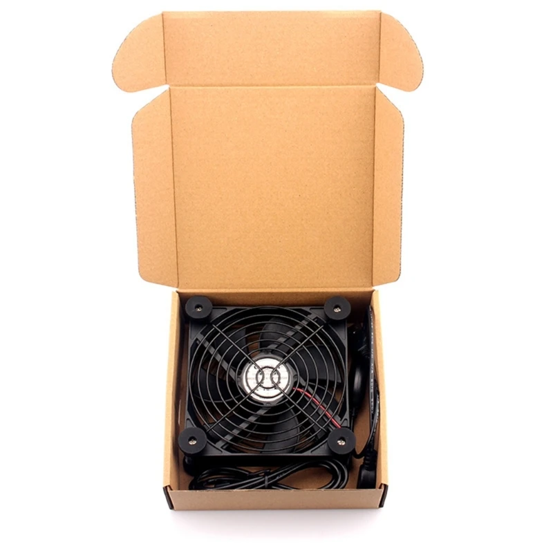 120mm 5V USB Fans 2000RPM Big Fan Cooling for Router Box Computer and Other Electronics