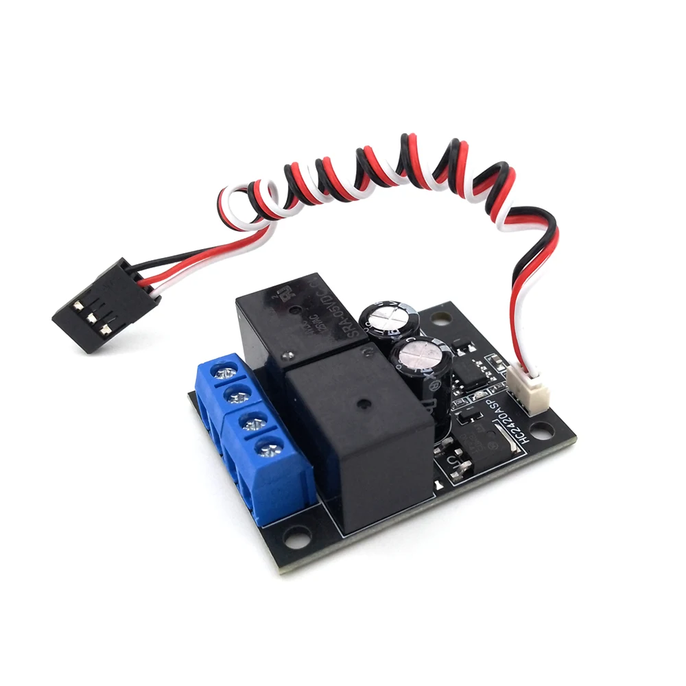 7-28V Gebürstet DC Motor Controller 20A 2-Wege Empfänger Control Schalter Relais Vorwärts Rückwärts 5V/300MA UBEC Für RC Modell Boot Auto