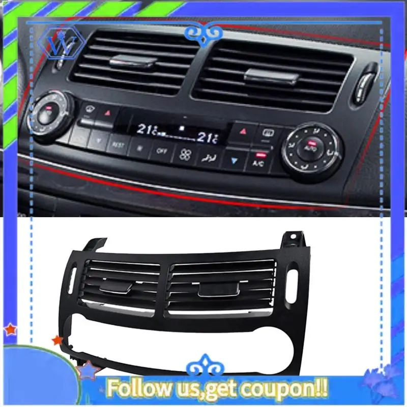 

M46K-для Mercedes Benz W211 2003-2008 автомобильная передняя приборная панель, центральная вентиляционная панель, запасные части для автомобиля, аксессуары