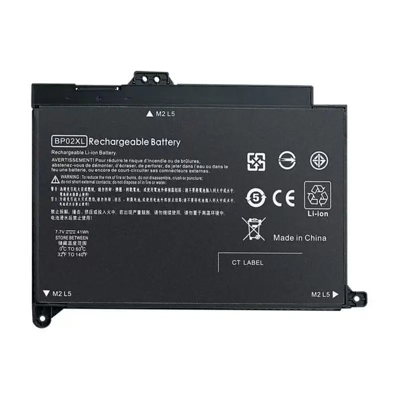 

Новый аккумулятор для HP TPN-Q172 Q175 BP02XL AU162TX 41wh 7,7 В