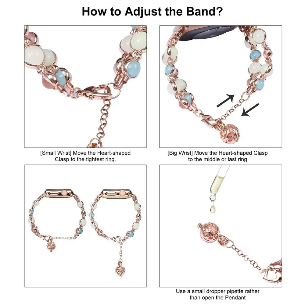 女性用ライトニングパールブレスレット,Apple Watch用ストラップ,iwatchシリーズ9,8,7,3,se,6,ultra 2,40,41,38mm 45mm、44mm、49mm